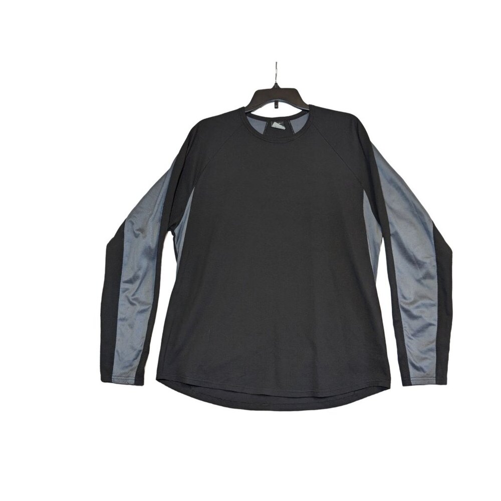 Nike Sphere Dry Long Sleeve Shirt L workout Training Running Waffle Knit